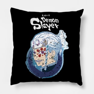 DEMON SLAYER: SOUND PILLAR TENGEN UZUI (GRUNGE STYLE) Pillow