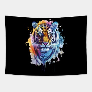 Tiger Color Patterns Tapestry