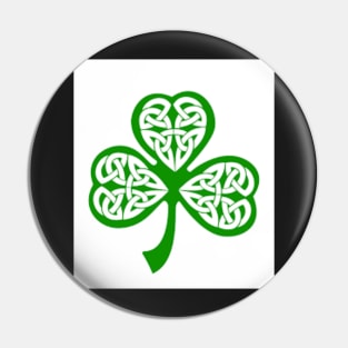 Irish Shamrock Pin