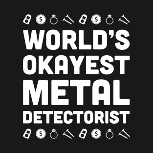 Funny Metal Detector Design T-Shirt