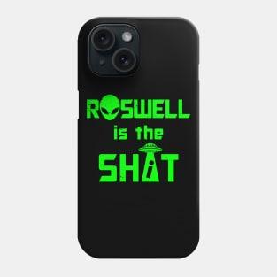 Funny Retro Vintage Alien UFO Roswell Conspiracy Theory I Love Aliens Slogan Phone Case