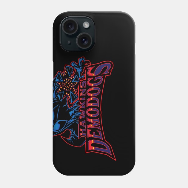 Hawkins Demodogs Phone Case by indiespiv