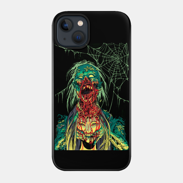 BRAIN EATING ZOMBIE GORE! - Streetwear - Phone Case