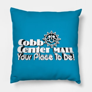 Cobb Center Mall 3D - '80s Mall in Marietta, GA Pillow