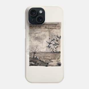 Resonance - Change - ink illustration Phone Case