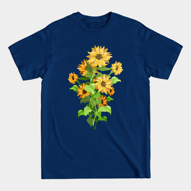 Sun Flower - Flower - T-Shirt