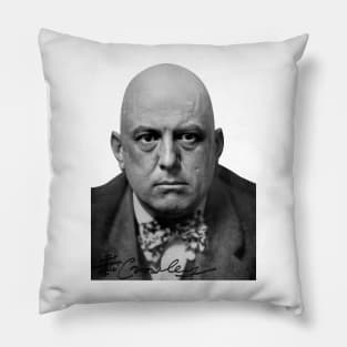 Occulist Aleister Crowley Pillow