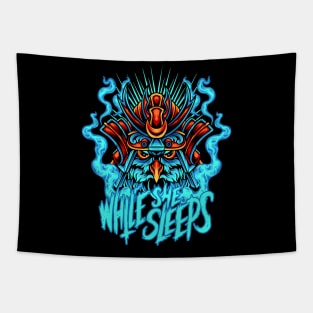 While She Sleeps Sleeps Society Tapestry