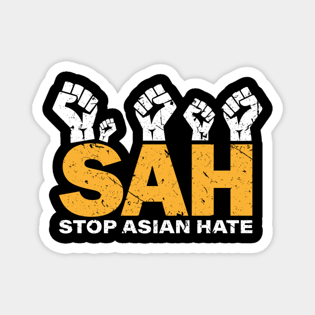 Stop Asian Hate Crimes asian community supporter Magnet by star trek fanart and more