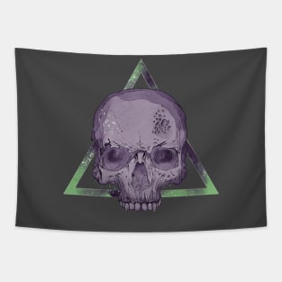 Purple Skull Tapestry