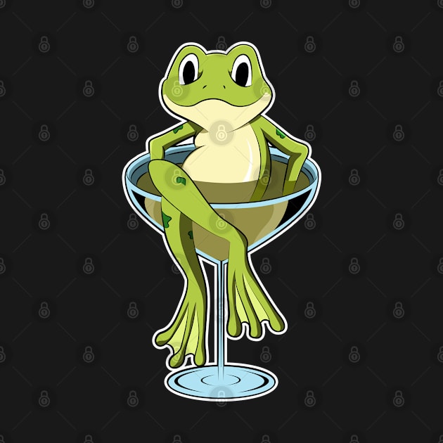 Frog in Glass by Markus Schnabel