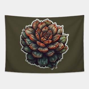 Aged Succulent Tapestry