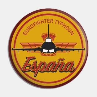 Spanish Eurofighter Typhoon (Small logo) Pin