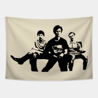 Napolean, Kip, and Uncle Rico on a couch Tapestry