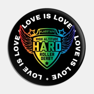 HARD Pride - Love is Love Pin