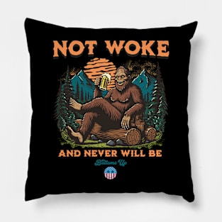 Big Foot Anti Woke Pillow