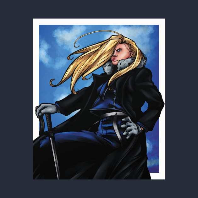 FMAB - Olivier Mira Armstrong Color Style by Verethor
