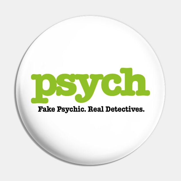 Psych Fake Psychic Real Detectives Adult Pin by Fauzi ini senggol dong