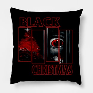 Black Christmas (Red Version) Pillow