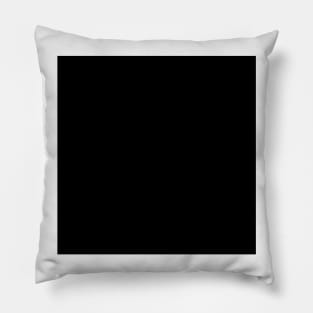 Black Square Pillow