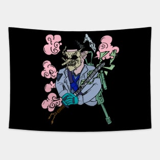 Japanese Samurai Tapestry