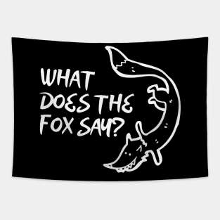 What does the fox say Tapestry