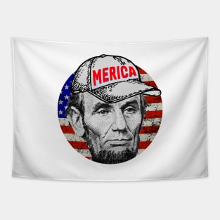 Abraham Lincoln -  MERICA Tapestry