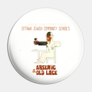 OJCS's Arsenic & Old Lace Pin