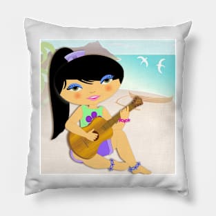 TropoGirl - Diamond Head Pillow