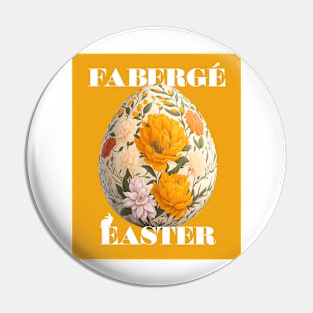 Elegant Fabergé Easter Egg Design Pin