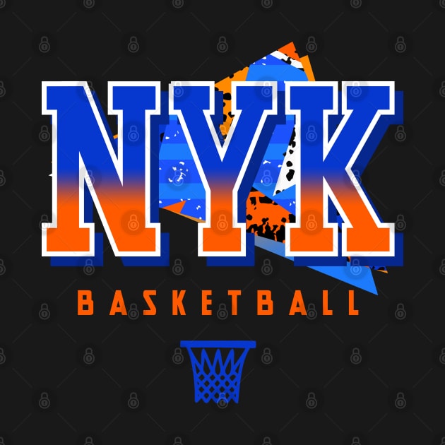 New York Basketball Retro by funandgames