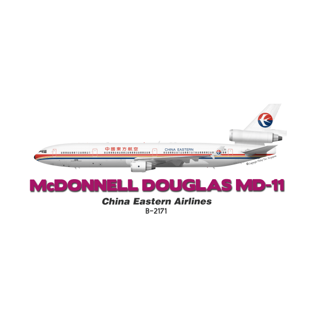 McDonnell Douglas MD-11 - China Eastern Airlines by TheArtofFlying