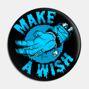 Make a Wish (blue) Pin