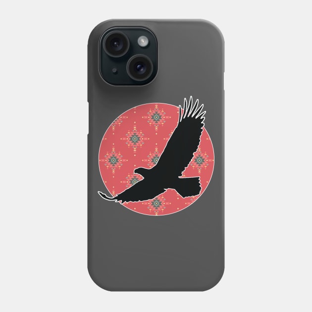 Flying Eagle - 5 Phone Case by Brightfeather