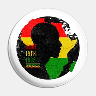 June 19th 1865 Pin