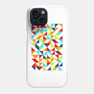 Aesthetic Geometric Pattern - Triangle #9 Phone Case