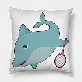 Dolphin Tennis Tennis racket Pillow