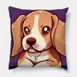 Pocket Cute Beagle Pillow