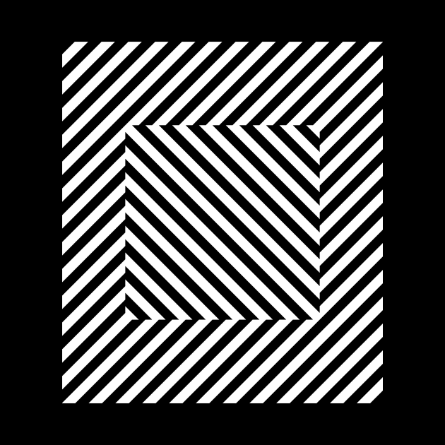 opart square design by lkn