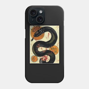 join or die, socialist black snake, tattoo art Phone Case