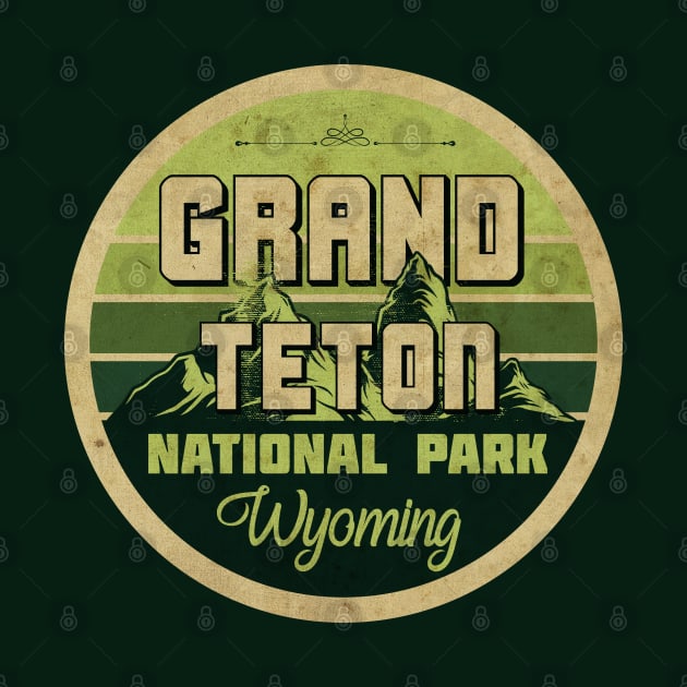 Grand Teton Vintage by CTShirts