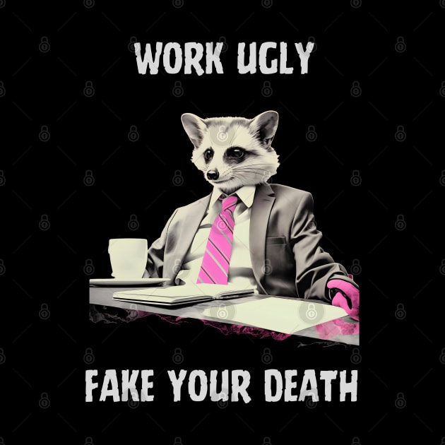 live ugly fake your death by vaporgraphic