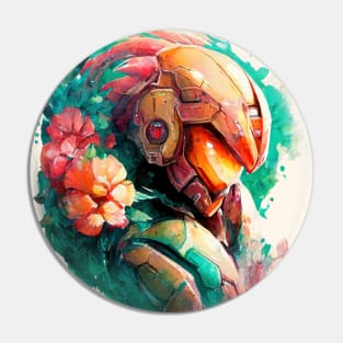 Metro Mecha - Summer Pin