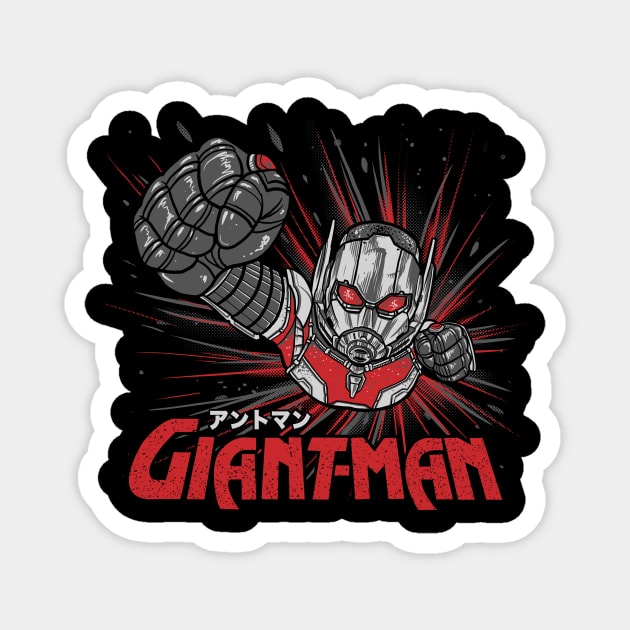 Giant man Magnet by Parin