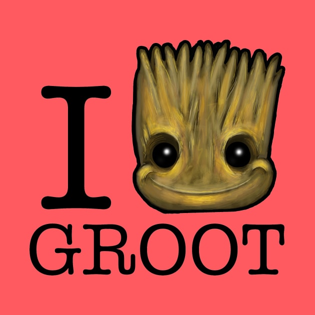 I love groot by absolemstudio