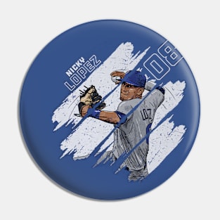 Nicky Lopez Kansas City Stripes Pin