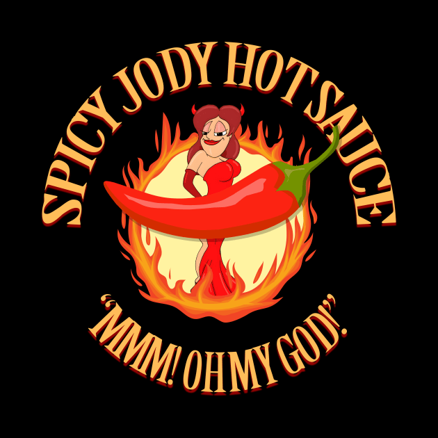 Spicy Jody Hot Sauce The Bob Cesca Show Jody Hamilton Shirts, Mugs, Magnets, Gifts by The Bob Cesca Show Mall