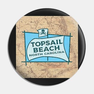 Topsail Beach North Carolina Outer Banks OBX Pin