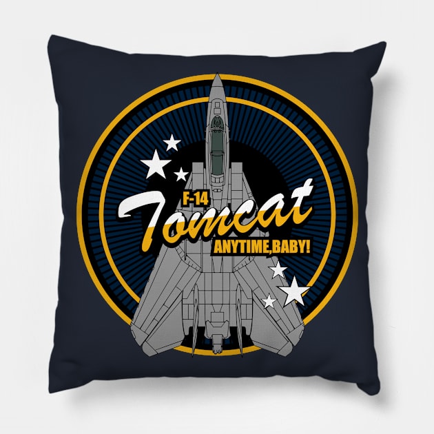 F-14 Tomcat Patch Pillow by TCP