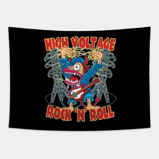 High Voltage Rock N Roll Tapestry